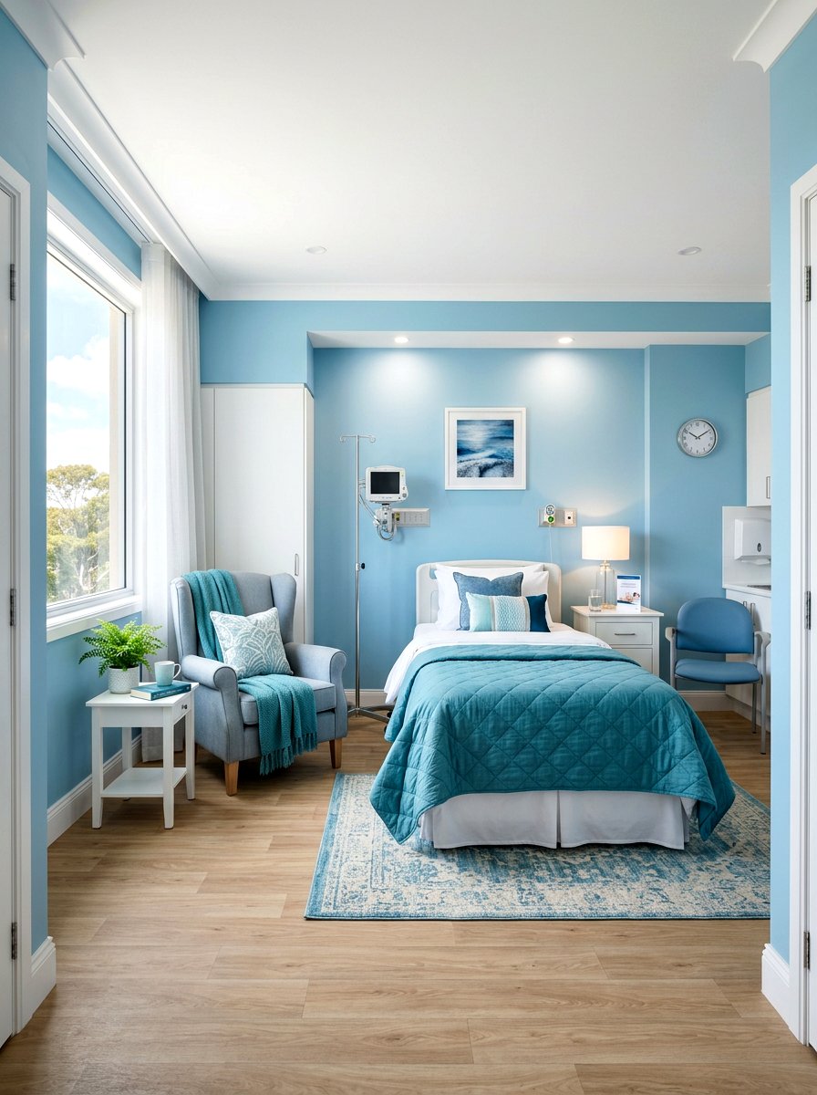 Blue Color Palette Room - 30 recovery room home ideas
