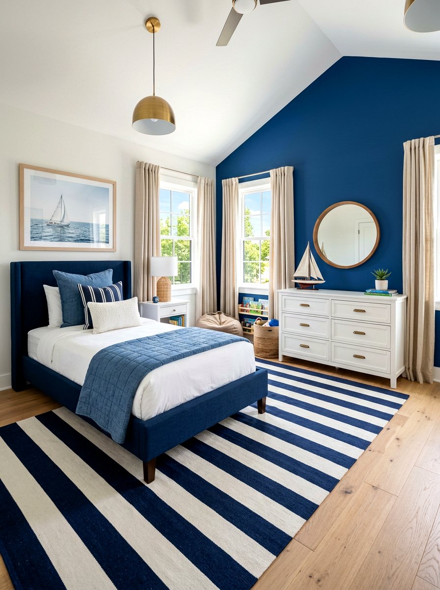 Blue boys bedroom - 30 boys bedroom decor ideas