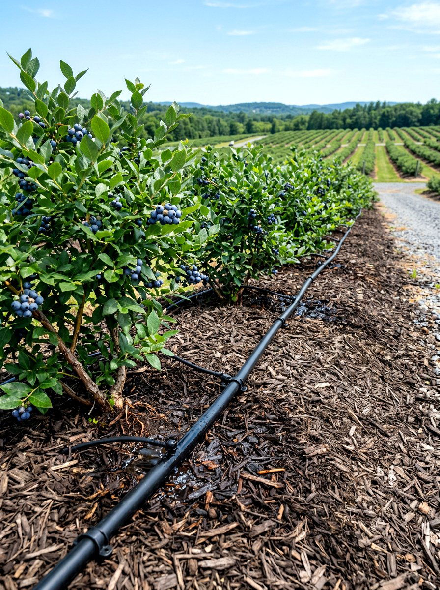 Blueberry Garden Irrigation - 30 blueberry garden ideas