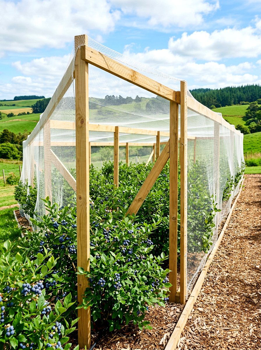 Blueberry Garden Netting - 30 blueberry garden ideas