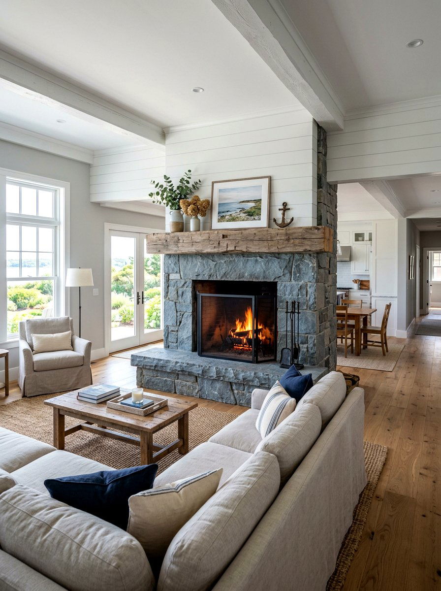 Bluestone Fireplace Hearth - 30 fireplace hearth ideas