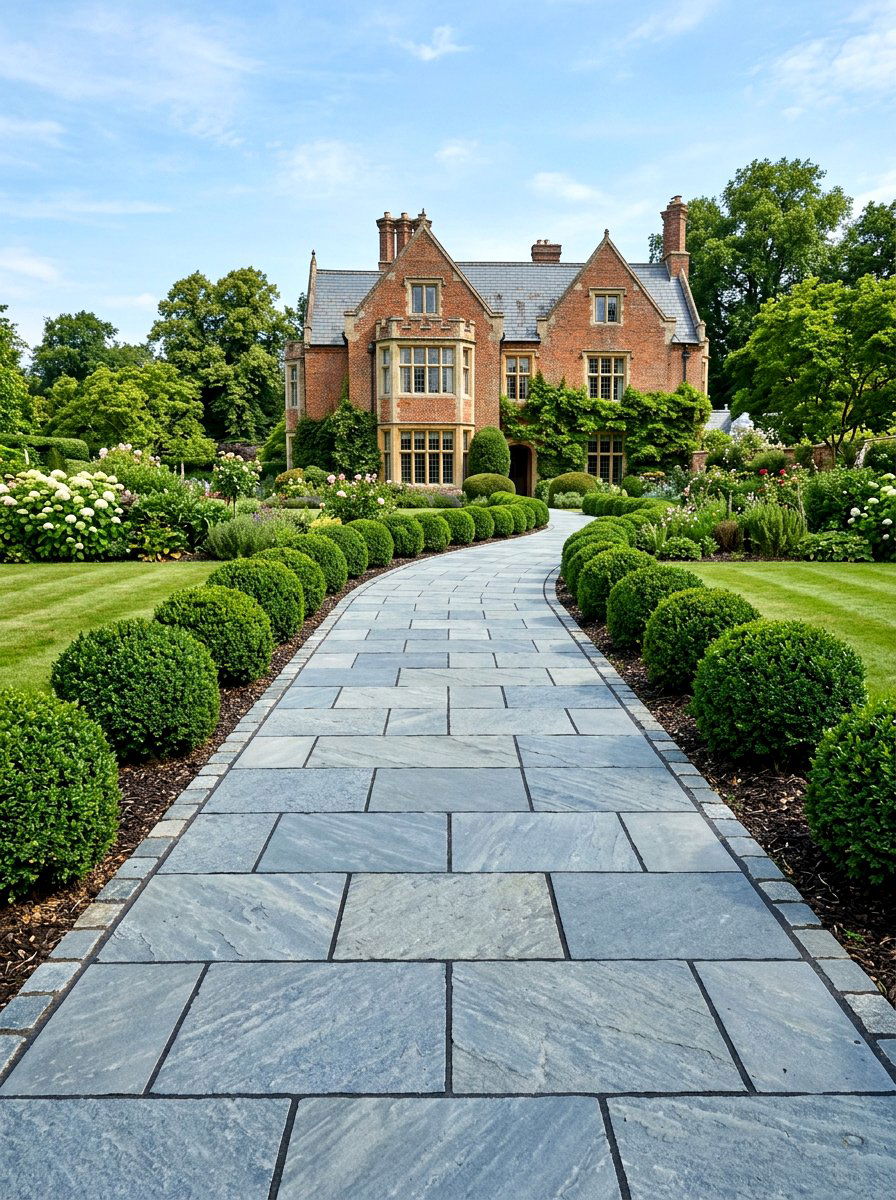Bluestone Path - 30 garden path ideas