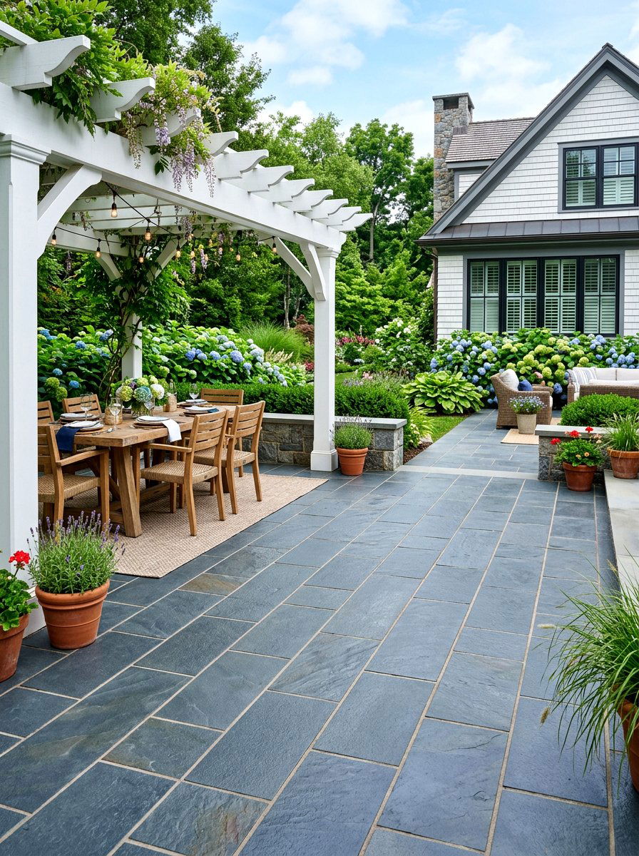 Bluestone - 30 patio flooring ideas