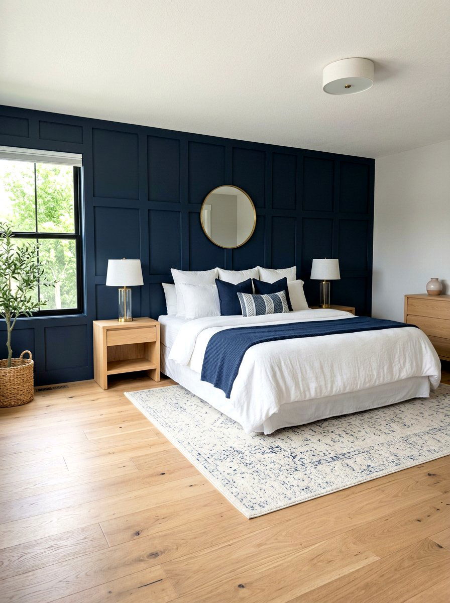 Board And Batten Bedroom - 30 wall panel molding ideas