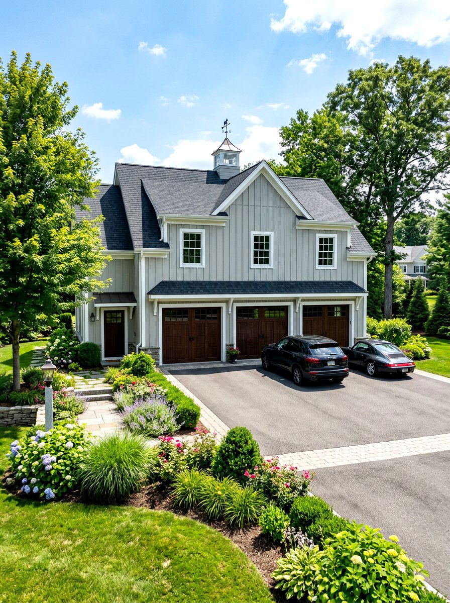Board And Batten Garage - 30 detached garage curb appeal ideas