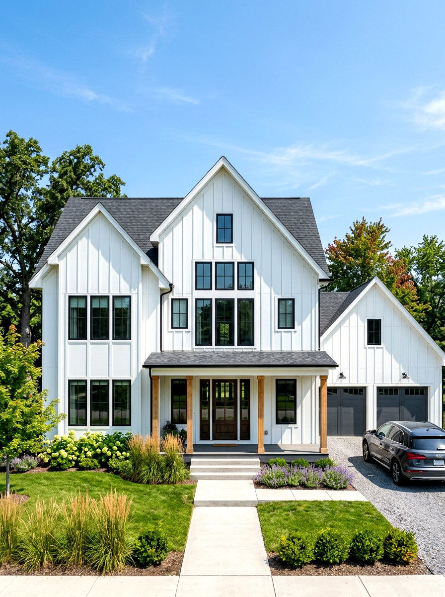Board Batten Exterior - 30 country house exterior ideas