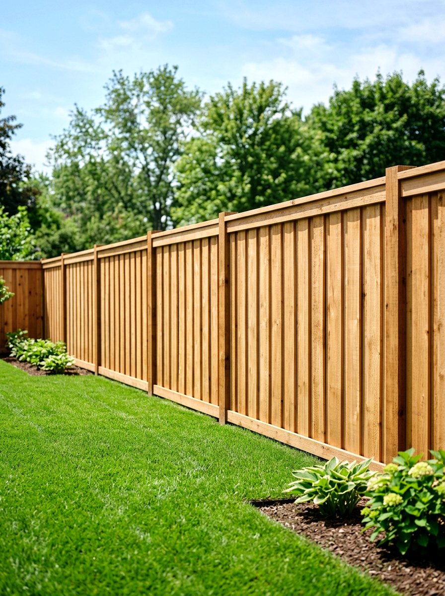 Board On Board Fence - 30 modern fence ideas