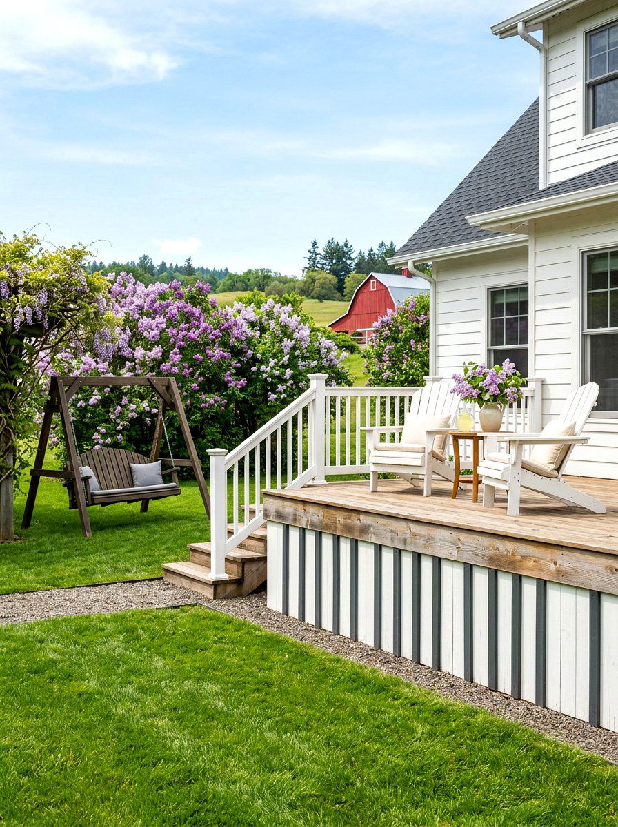 Board and Batten - 30 deck skirting ideas