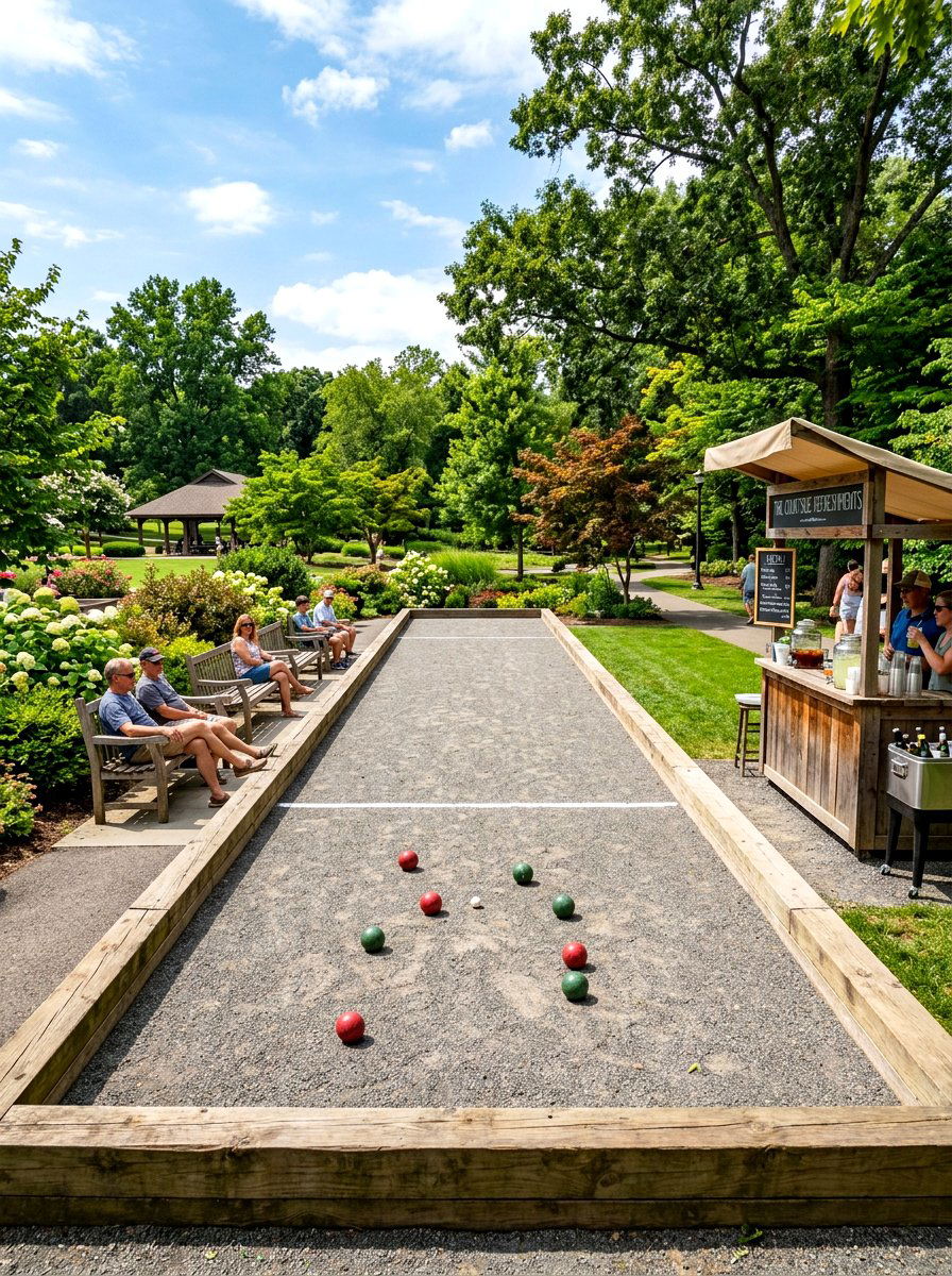 Bocce Ball Court - 30 entertainer backyard ideas