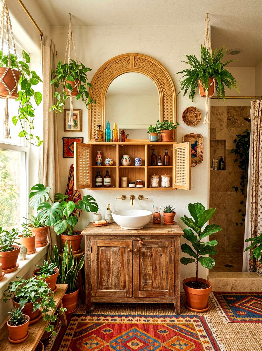 Bohemian Arched Medicine Cabinet - 30 arched medicine cabinet ideas