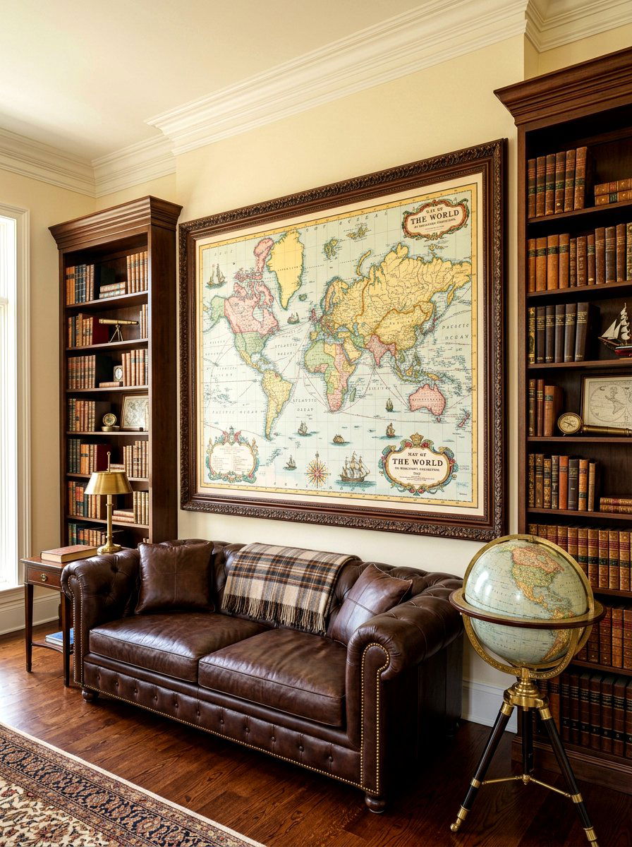 Bohemian Country Manor - 30 country manor living room ideas