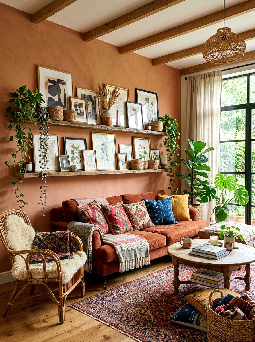 Bohemian Decor Wall Ledge - 30 picture ledge renter ideas