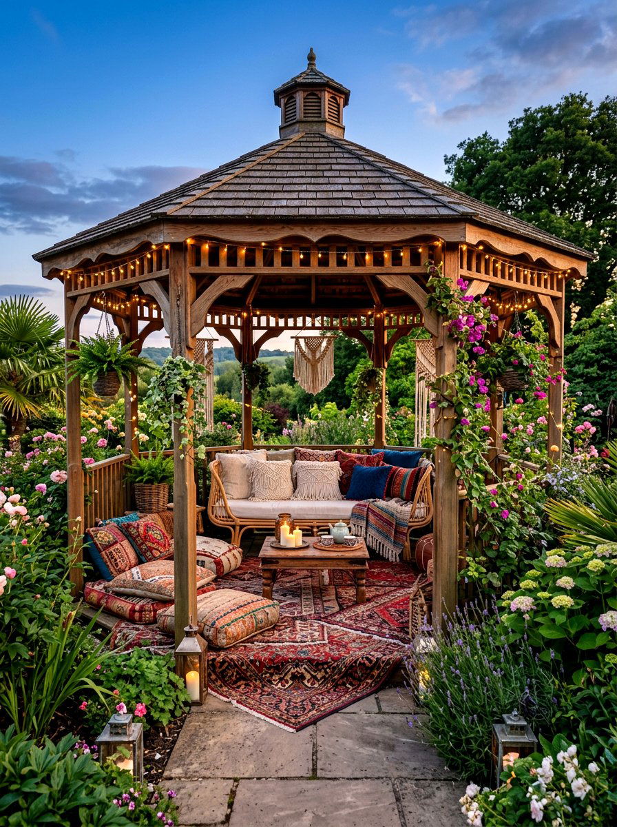 Gazebo Decorating Ideas: 30 Ways to Create Cozy Outdoor Charm