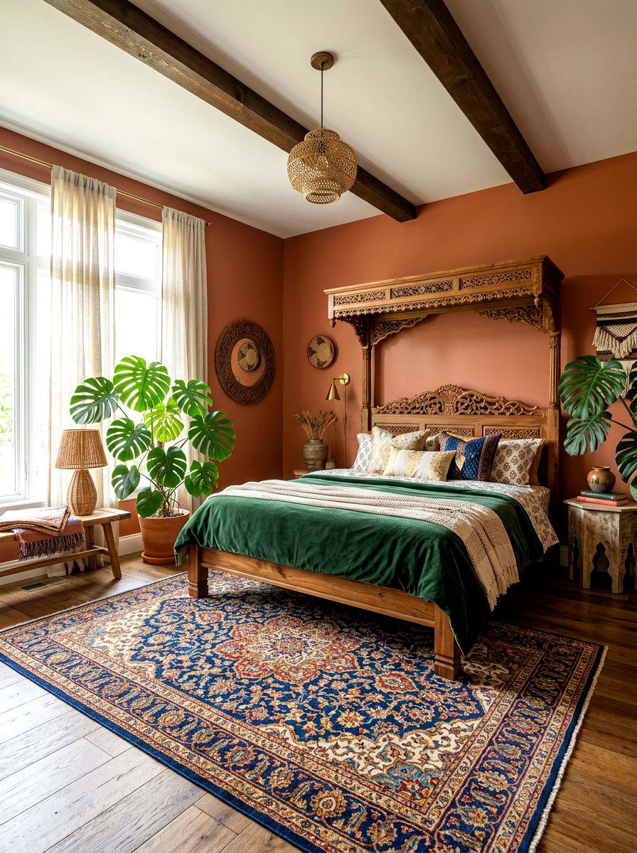 Bohemian Luxe Bedroom - 30 couture bedroom ideas