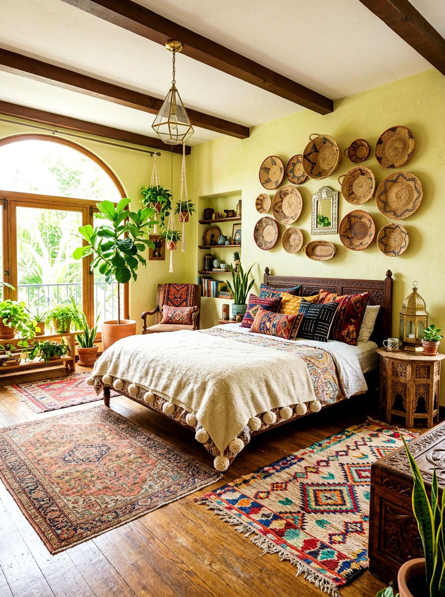 Bohemian Moroccan Decor - 30 Moroccan bedroom ideas