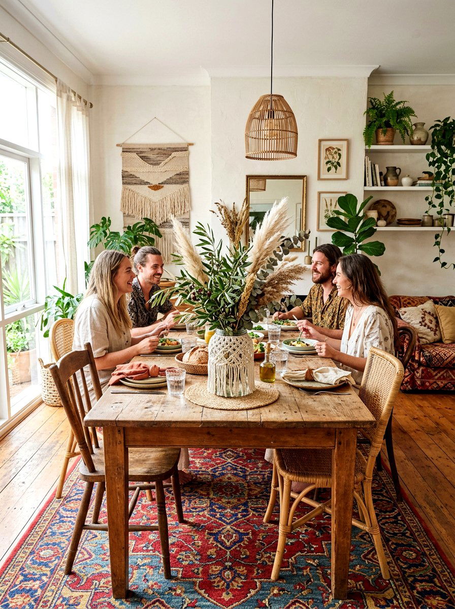 Bohemian Style Olive Branch - 30 olive branch centerpiece ideas
