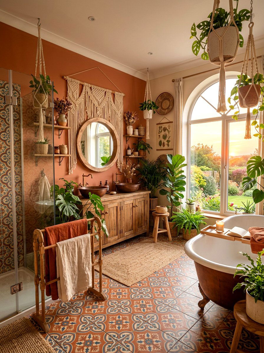 Bohemian Sunset Bathroom - 30 sunset bathroom ideas