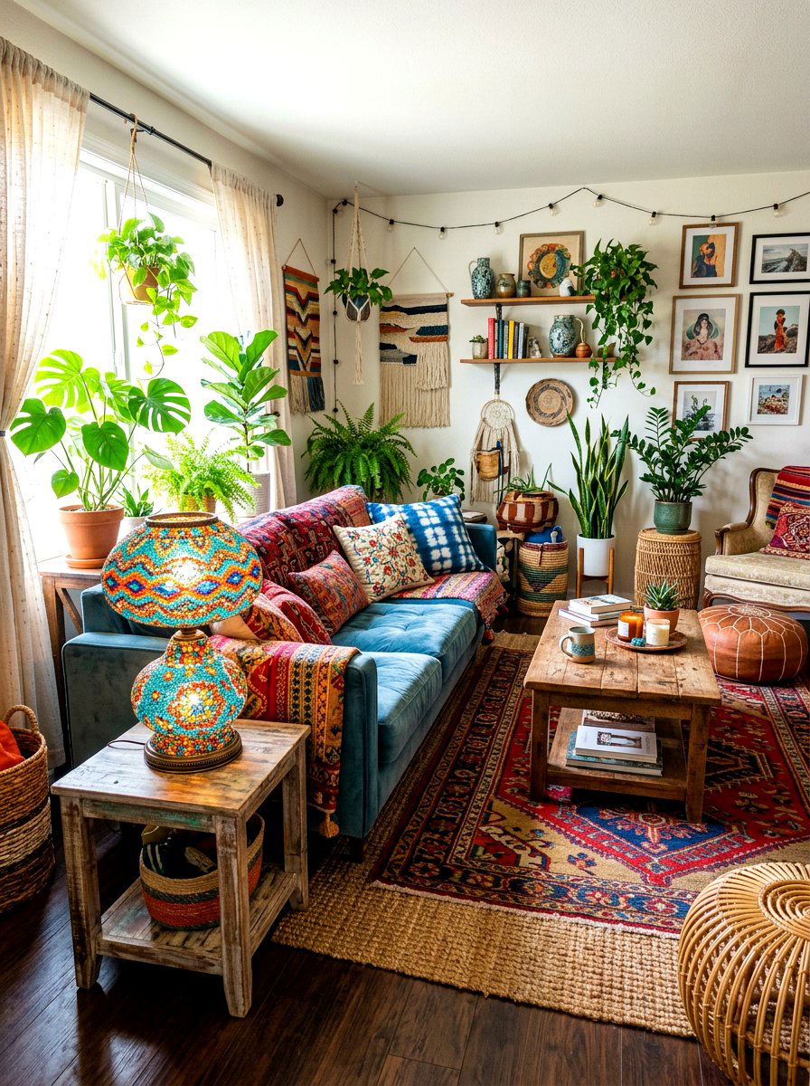 Bohemian Table Lamp - 30 collected lamp lighting ideas