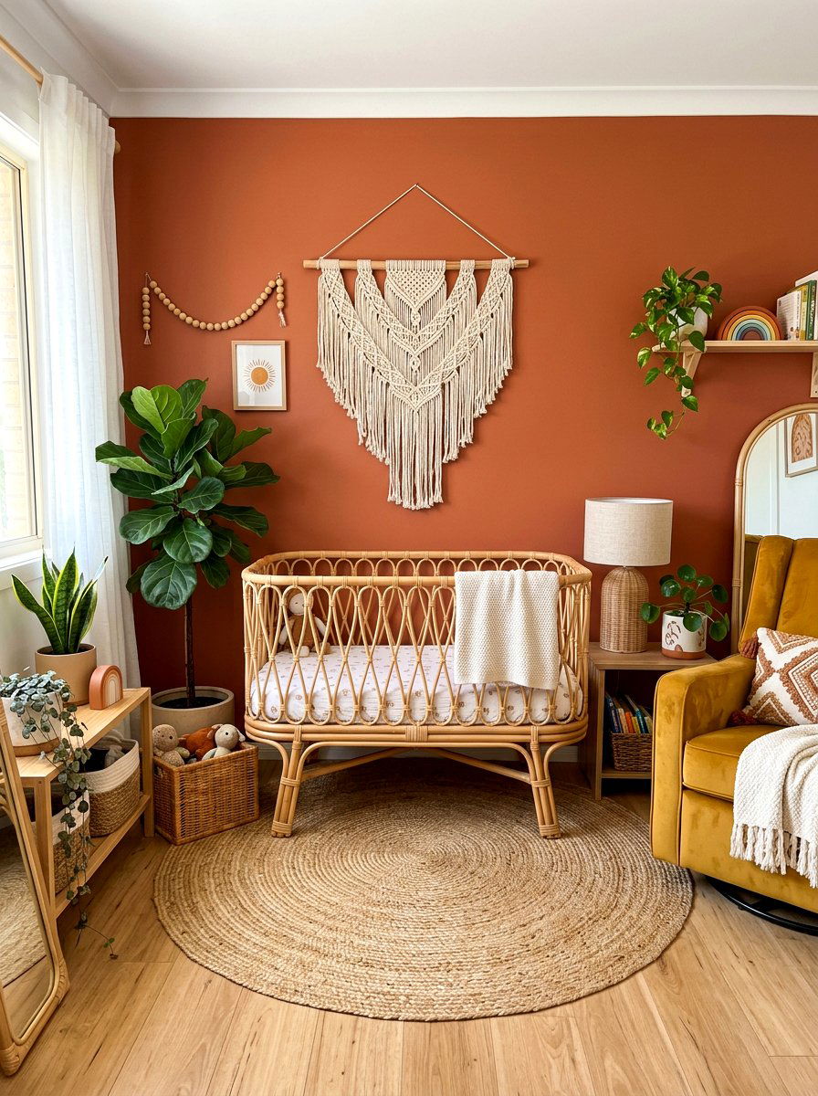 Boho Baby Room - 30 Pinterest nursery ideas