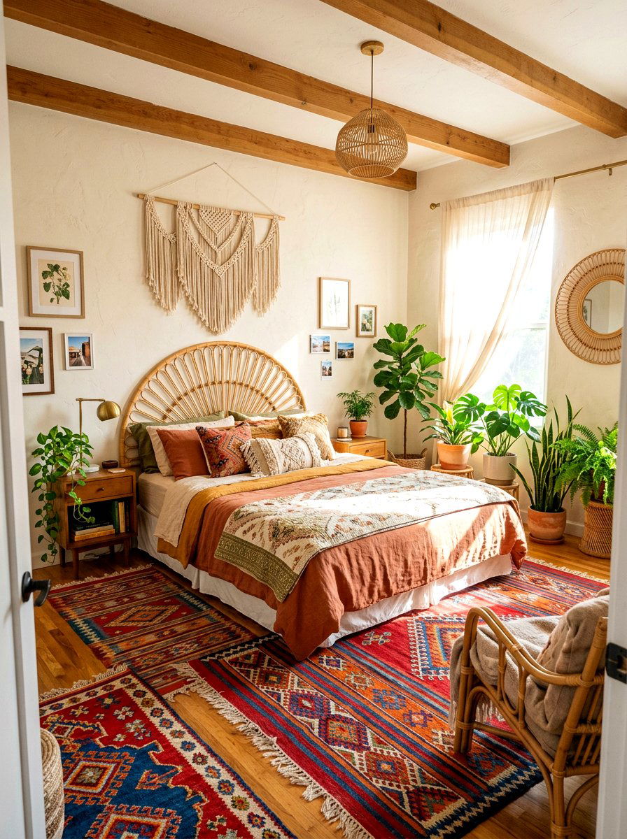 Boho Bedroom - 30 viral bedroom decor ideas