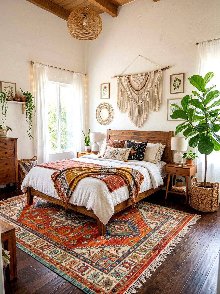 Boho Bedroom Fiddle Leaf Fig - 30 fiddle leaf fig decor ideas