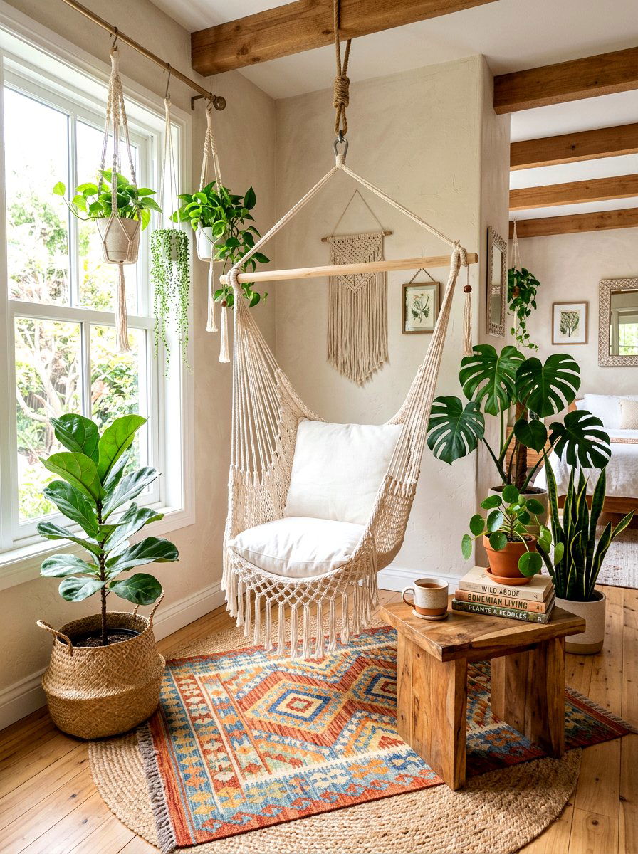 Boho Bedroom Sitting Corner - 30 bedroom dressing lounge ideas