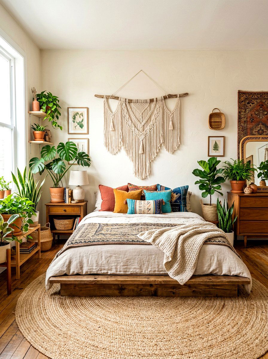Boho Boutique Bedroom - 30 boutique hotel bedroom ideas