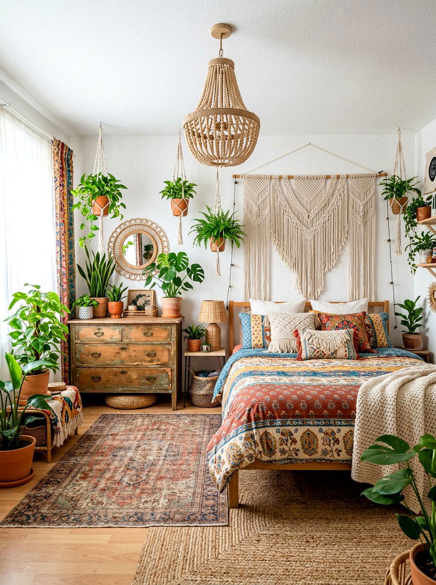 Boho Chic Bedroom - 30 modern bedroom ideas
