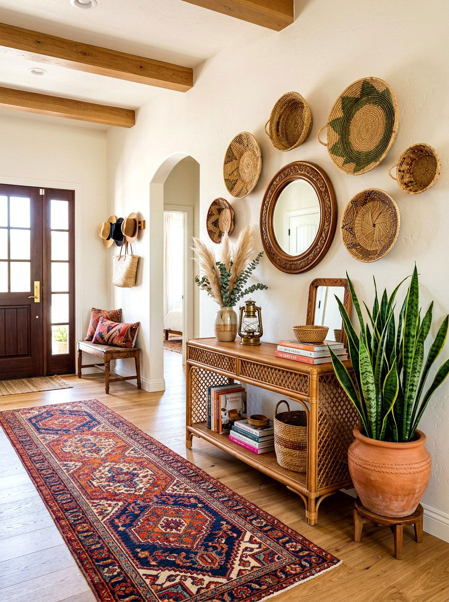 Boho Entryway Decor - 30 viral entryway ideas