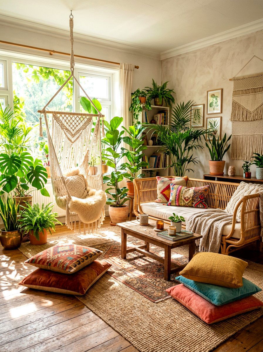Boho Lounge - 30 resort patio ideas