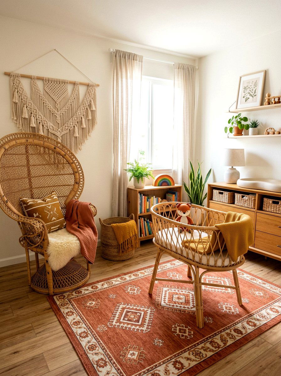 Boho Nursery - 30 nursery ideas