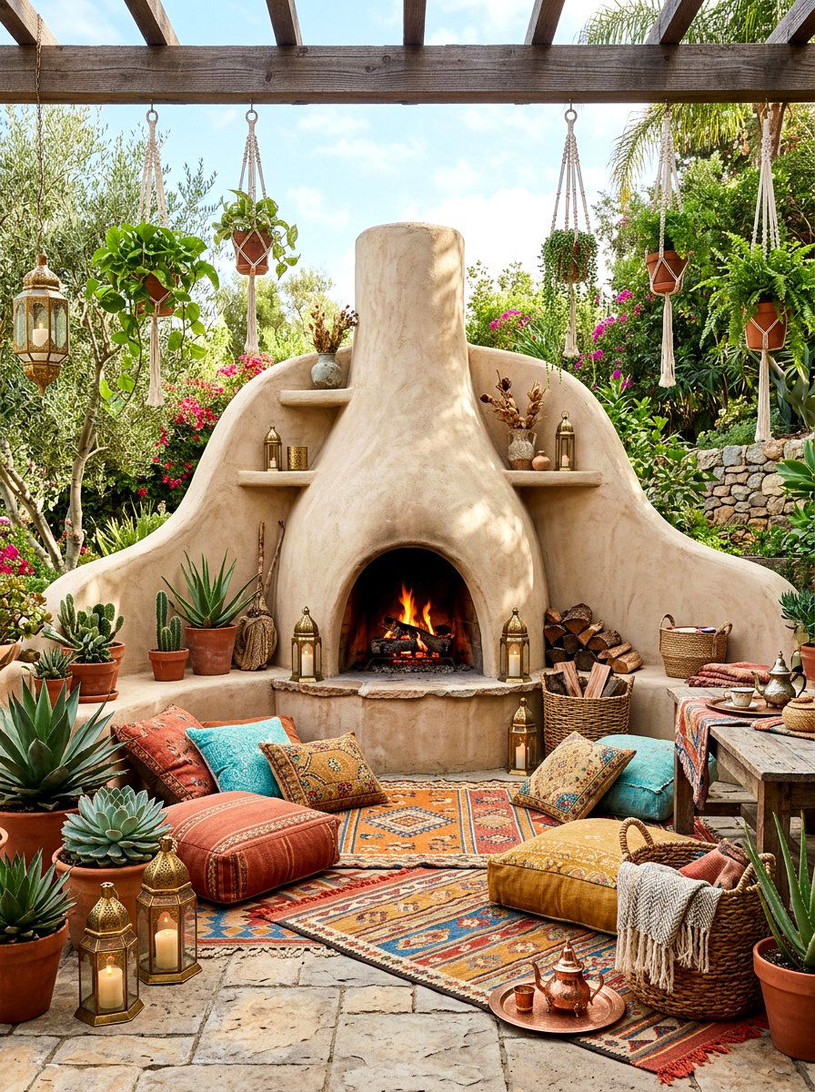 30 Patio Fireplace Ideas to Turn Your Patio Into a Retreat