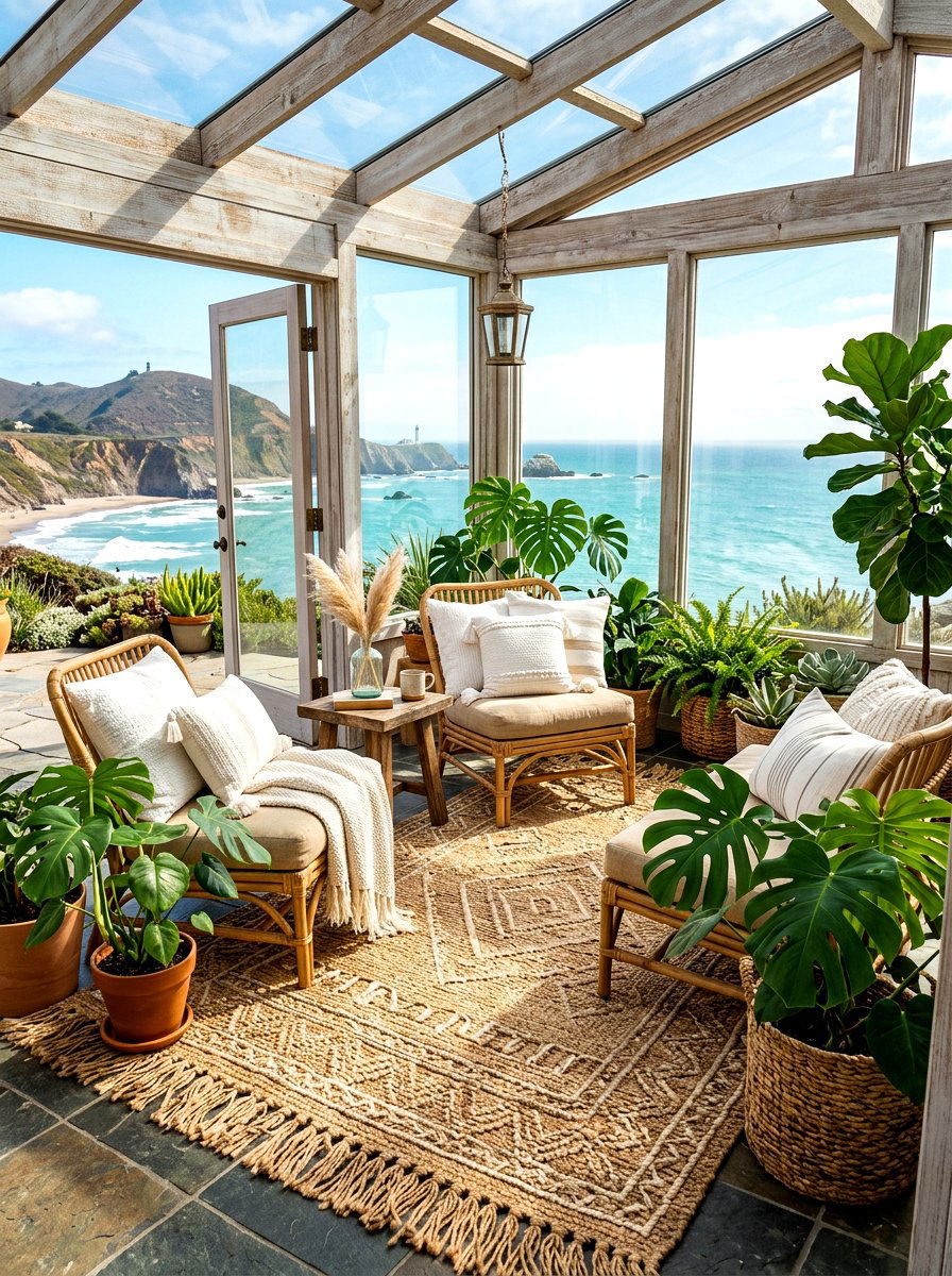 Boho Tassel Jute Rug - 30 statement rug ideas