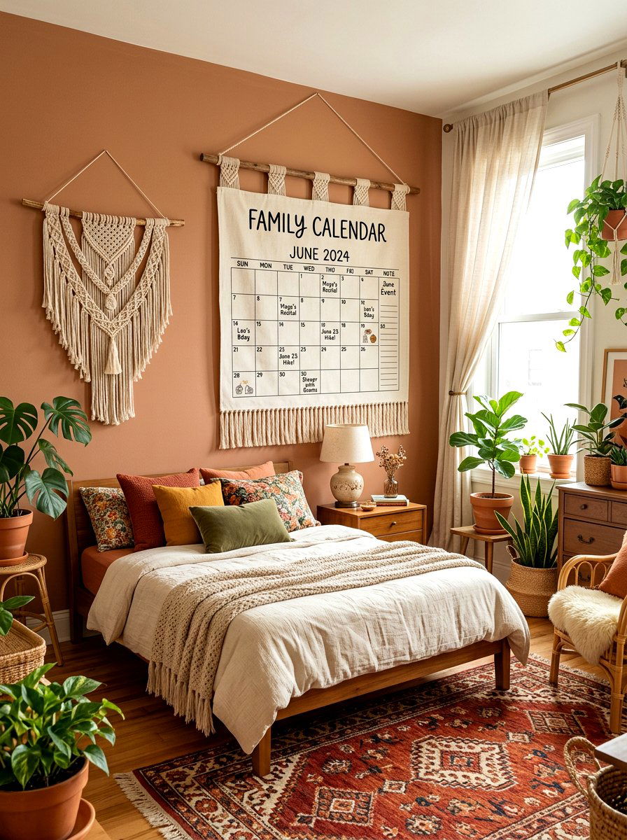 30 Family Calendar Wall Ideas to Stay Organized and On Track