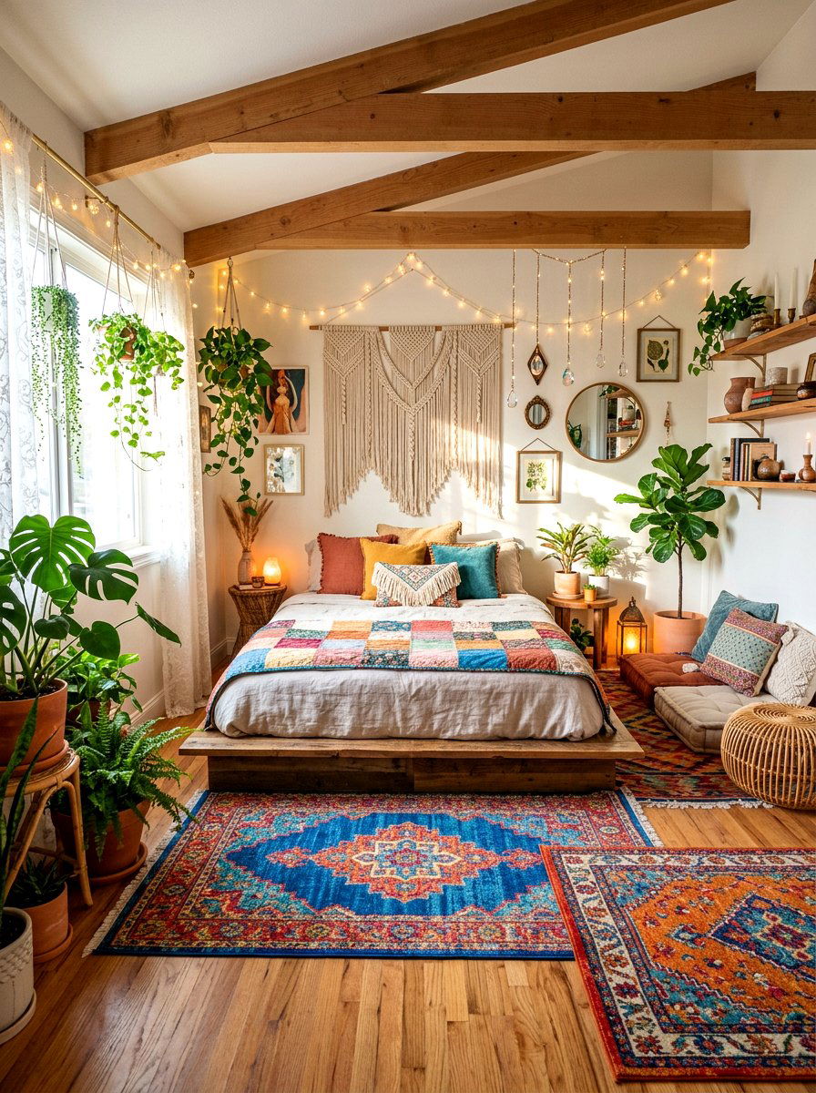 Boho fairytale bedroom - 30 fairytale bedroom aesthetic ideas