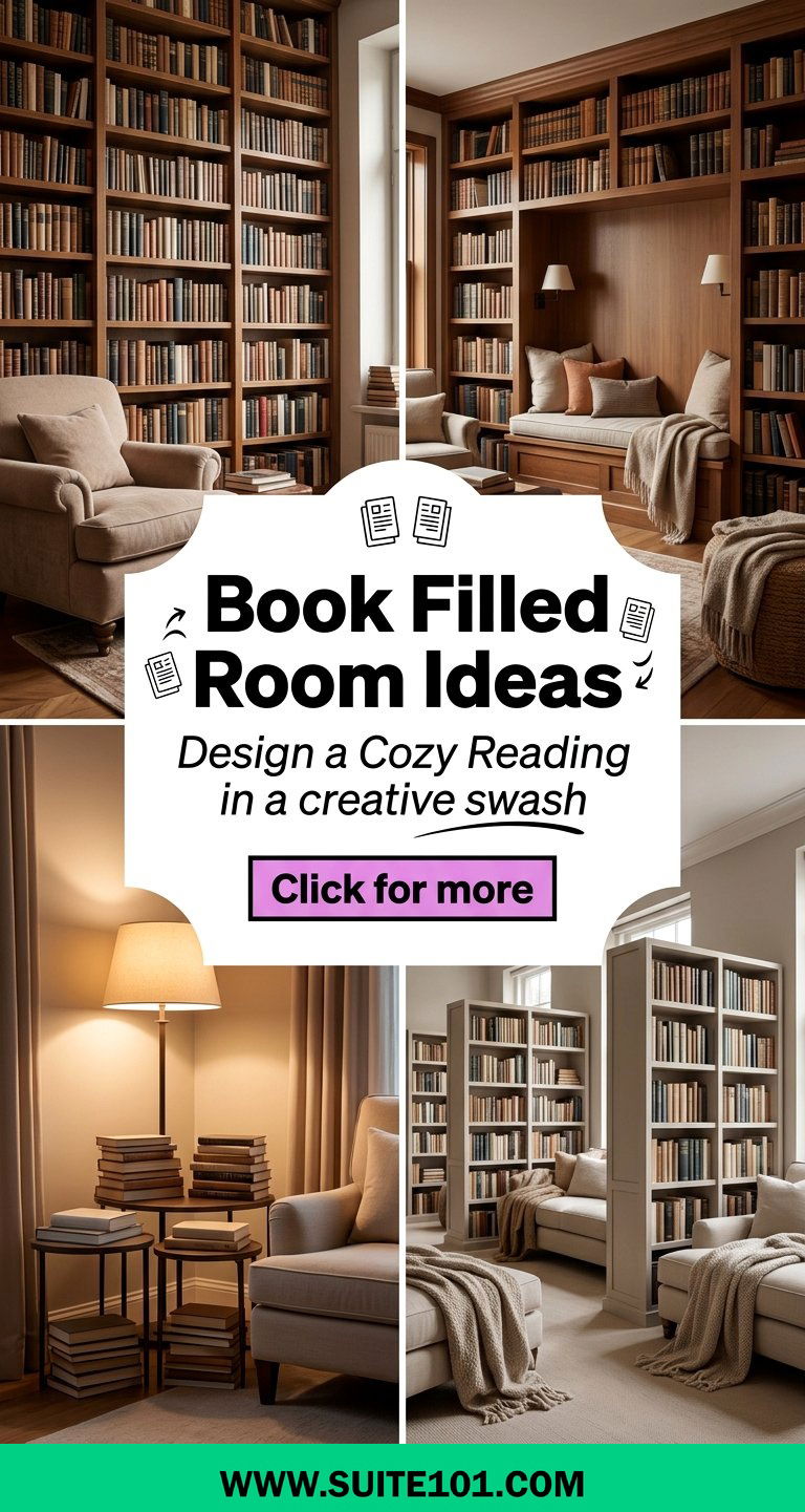 Book Filled Room Ideas to Design a Cozy Reading Retreat - Book Filled Room Ideas to Design a Cozy Reading Retreat