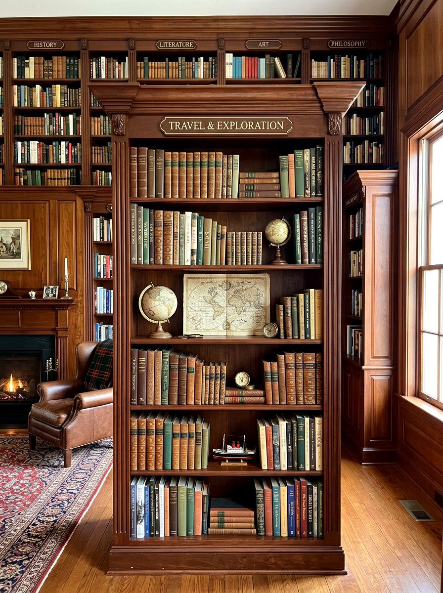 Book Genre Category Organization - 30 organizing a bookshelf ideas