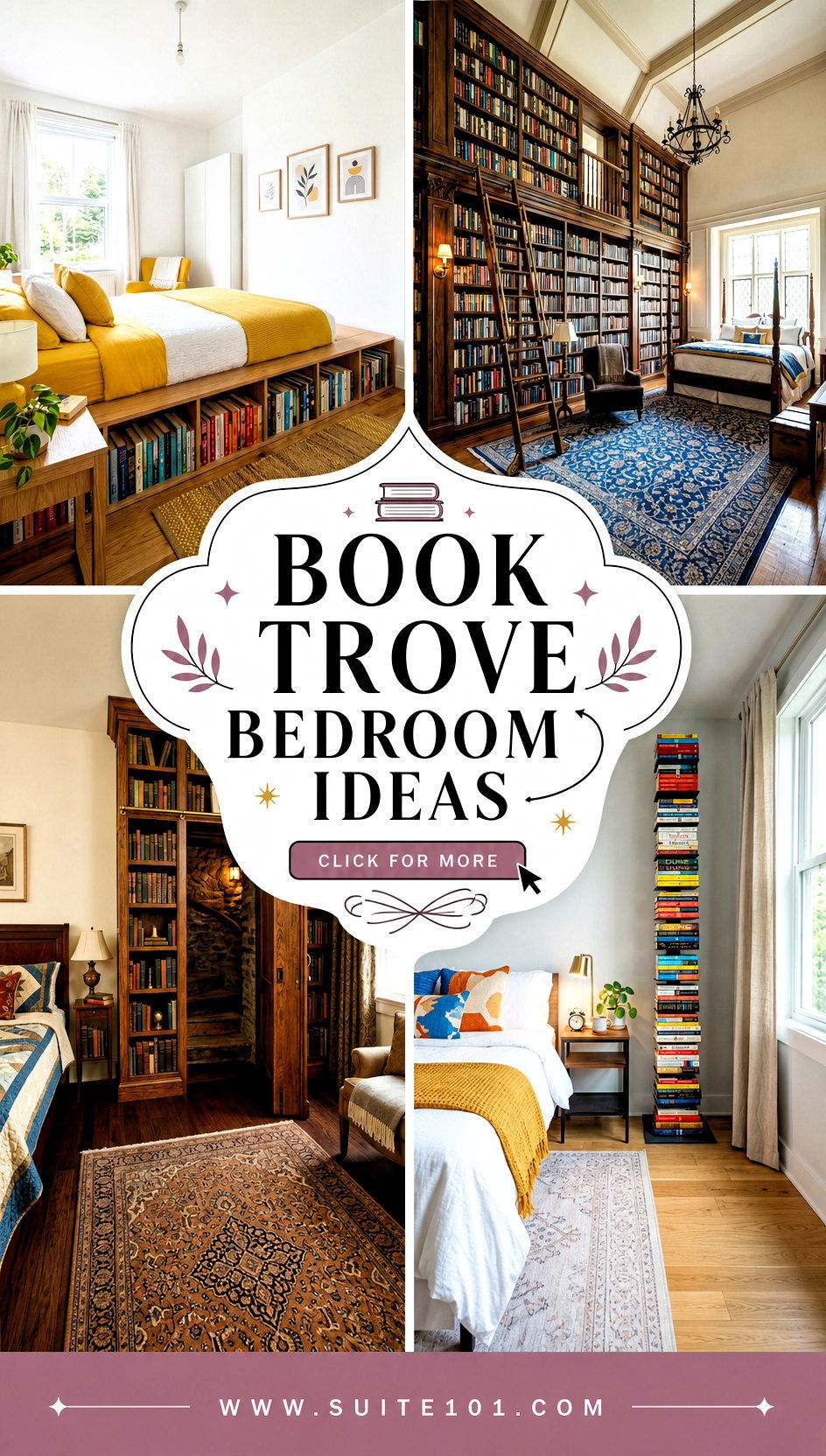 Book Trove Bedroom Ideas for Storage That Looks Gorgeous - Book Trove Bedroom Ideas for Storage That Looks Gorgeous