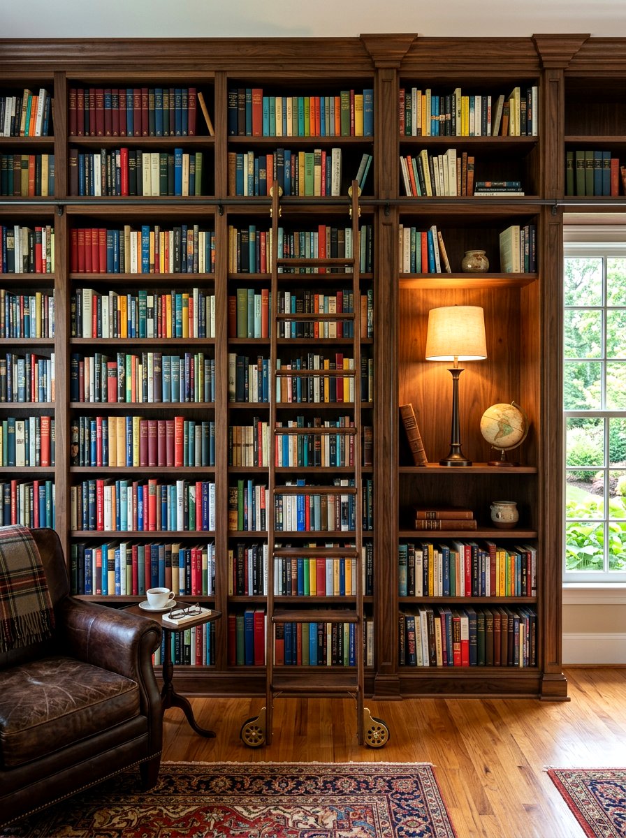 Bookshelf Buffet Lamp - 30 buffet lamp styling ideas