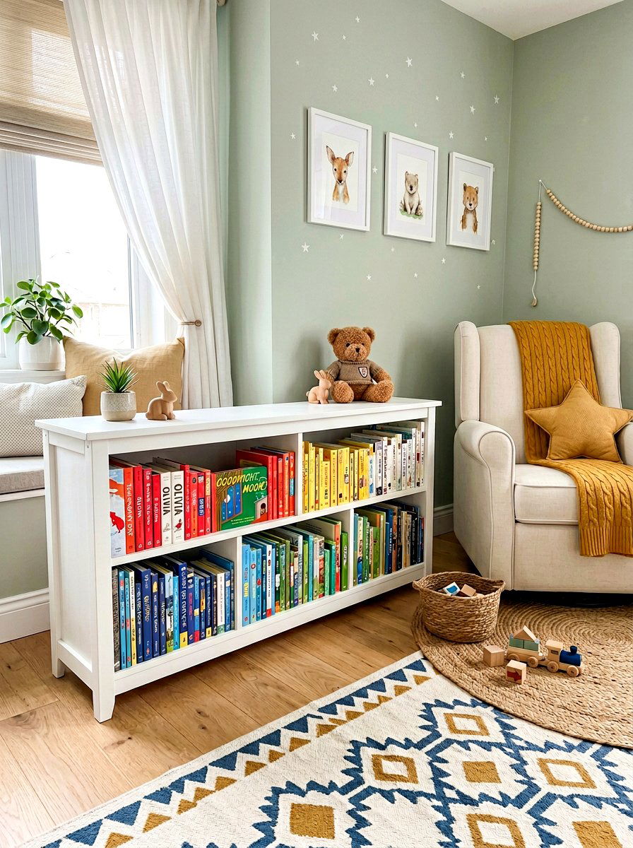 Bookshelf For Nursery - 30 nursery storage ideas
