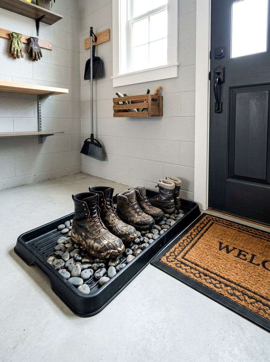 Boot Tray For Garage - 30 garage shoe storage ideas