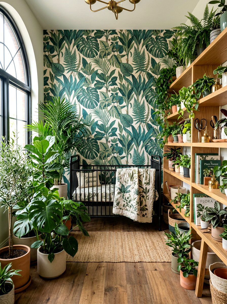 Botanical Garden Nursery - 30 boutique nursery decor ideas