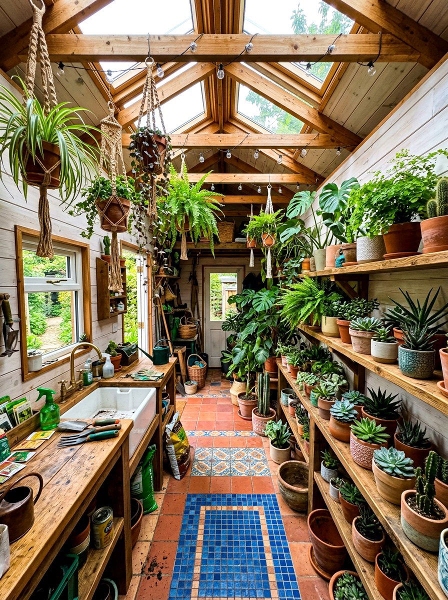 Botanical Garden Shed - 30 she shed ideas