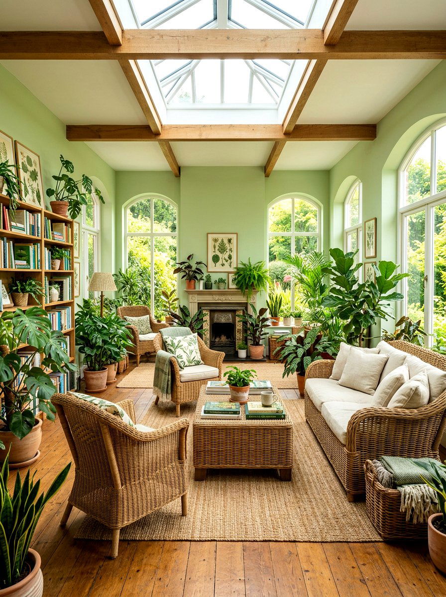 Botanical Reading Room - 30 reading room aesthetic ideas