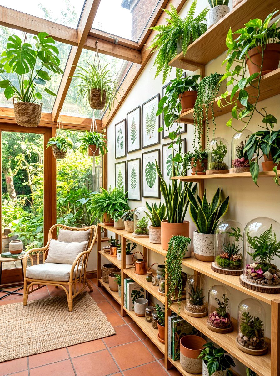 Botanical Shelf Filler - 30 shelf filler ideas
