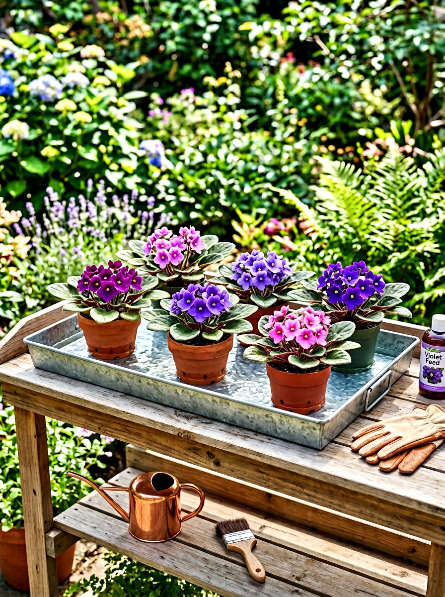 Bottom Watering Station - 30 greenhouse watering ideas