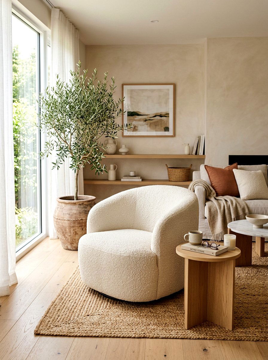 30 Swivel Accent Chair Living Room Ideas for Elevated Seating