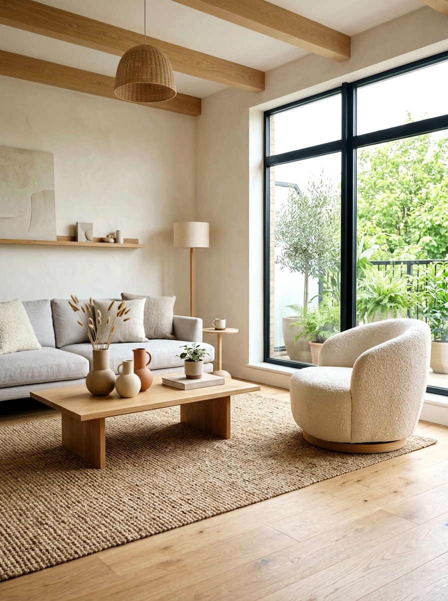 Boucle swivel chair - 30 statement armchair ideas