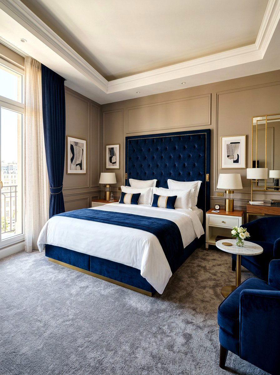 Boutique Hotel Style Guest Room - 30 guest room decor ideas