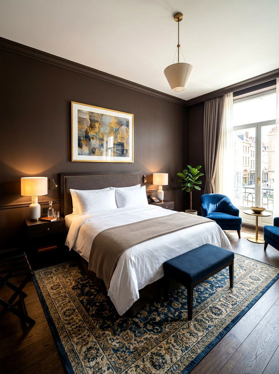 Boutique Hotel Suite Style - 30 moody hotel bedroom ideas